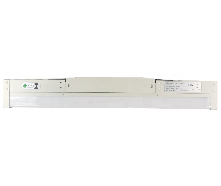 Emergency PC diffuser LED tube batten fixture IP20
